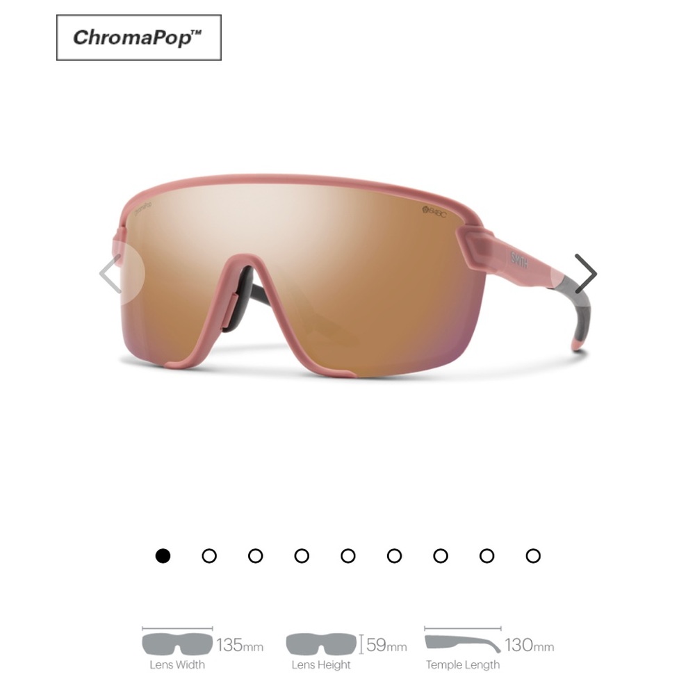 Smith Bobcat Sunglasses Smith x B4BC Chalk Rose w/ Rose Gold Mirror Lens